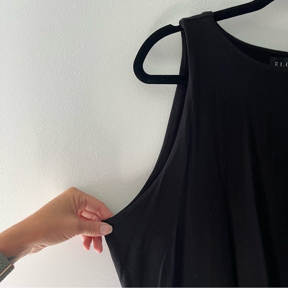 Eloquii Black High Neck Bodysuit 22 - Picture 5 of 7